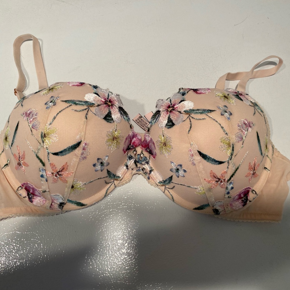 Victoria’s Secret Dream Angels Embroidered Push-Up Bra